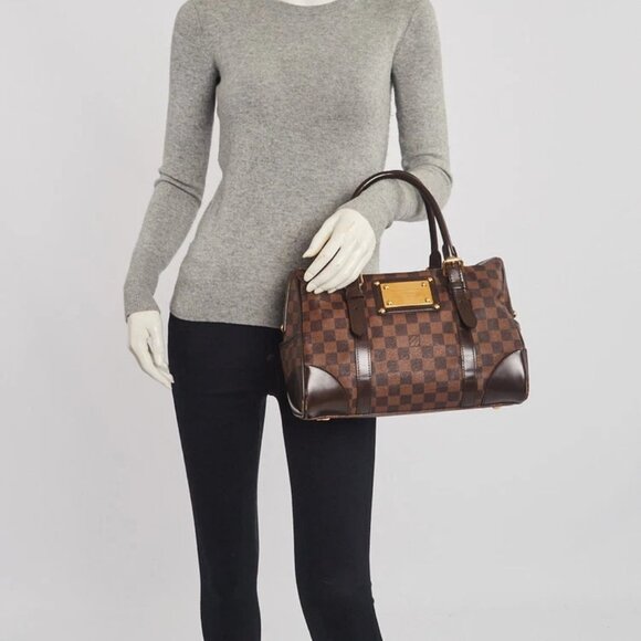 Louis Vuitton Damier Ebene Canvas Berkeley Bag - Picture 2 of 12